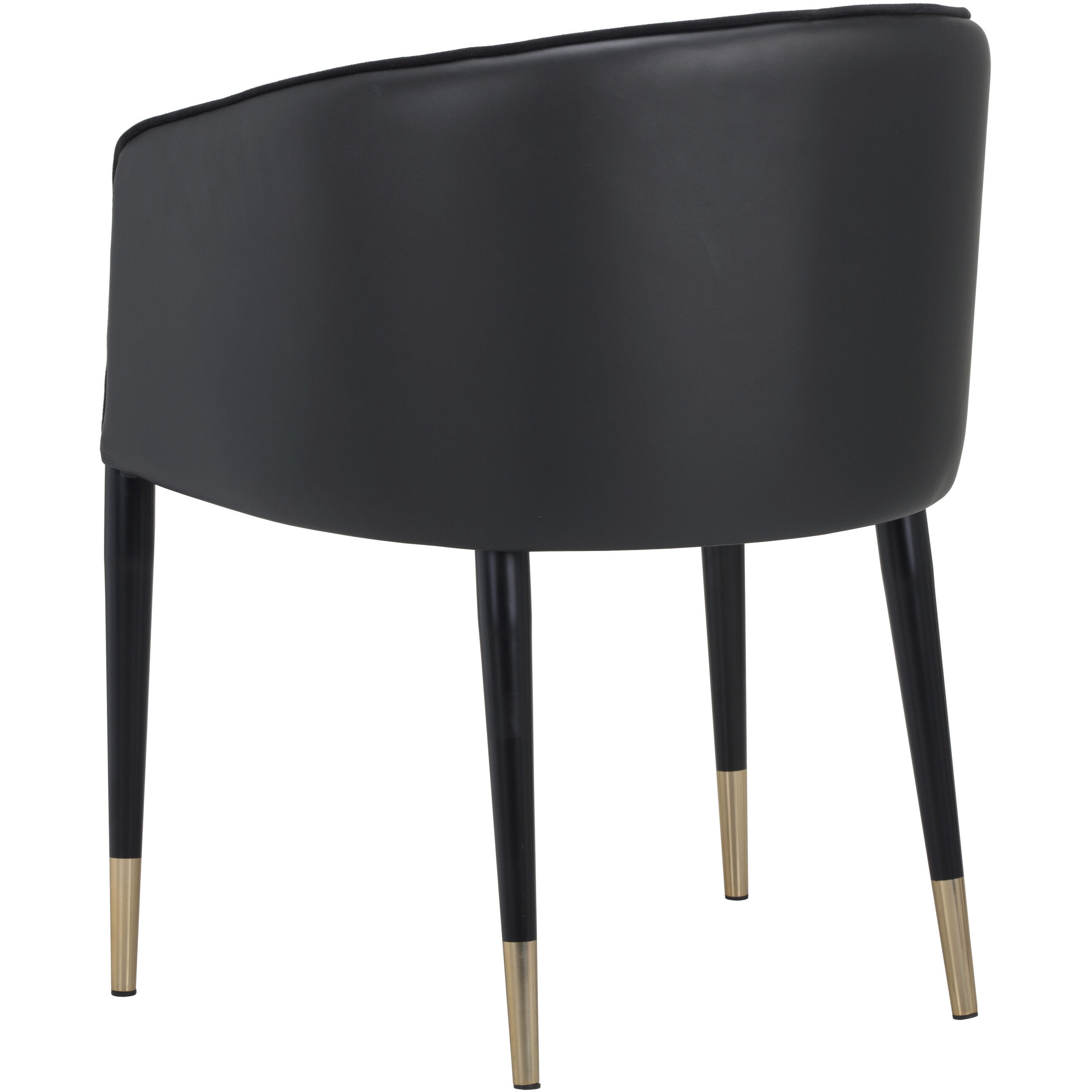 Asher Abbington Black / Napa Black Dining Armchair